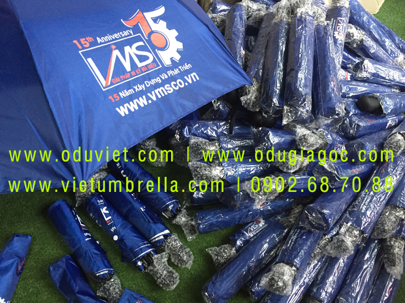 xưởng sản xuất ô dù cầm tay in logo quảng cáo